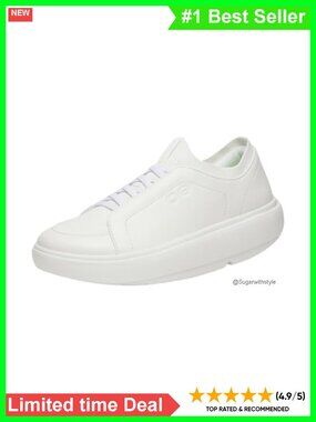 Wide Fit Slip-On Leather Recovery Shoe Comfort Walking Shoe